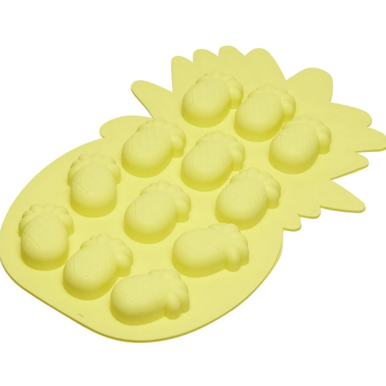 Moule 12 glaçons forme ananas en silicone