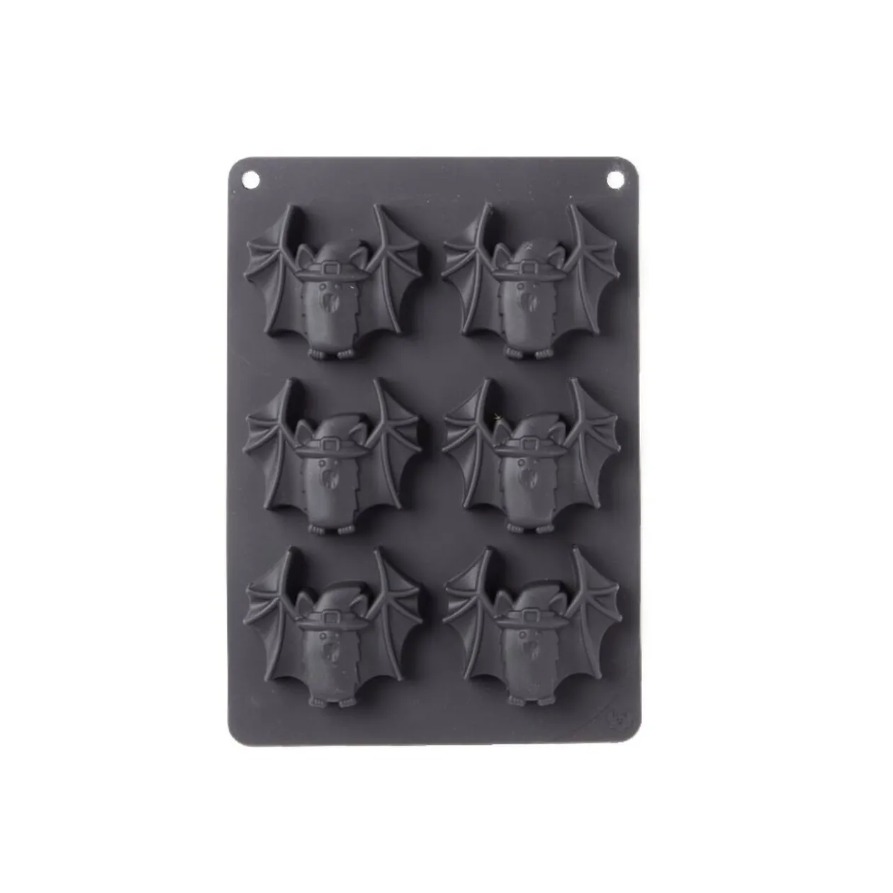 Moule à gâteau Halloween silicone noir 27x18xH3cm