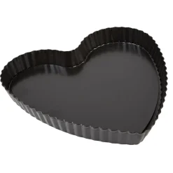 Moule à pâtisserie forme coeur avec fond amovible