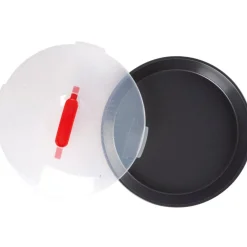 Moule à tarte avec couvercle de transport