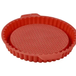 Moule à tarte renversée rouge