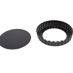 Moule à tartelette avec fond amovible x4