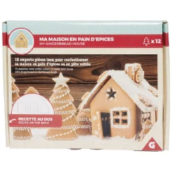 Moule emporte pièce Maison en pain d'épices