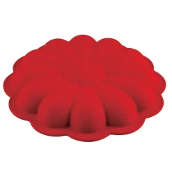 Moule en silicone 3D fleur rouge