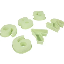 Moule en silicone forme chiffre L.10 cm