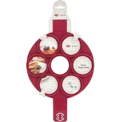 Moule pancake silicone rose l24x40h1 rs