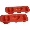 Moule patisserie en silicone forme coeur Love U x2