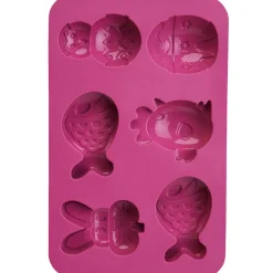 Moule silicone 6 animaux