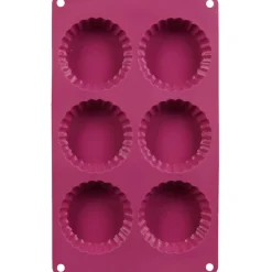 Moule silicone 6 tartelettes