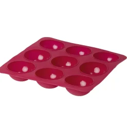 Moule silicone rose 9 dômes
