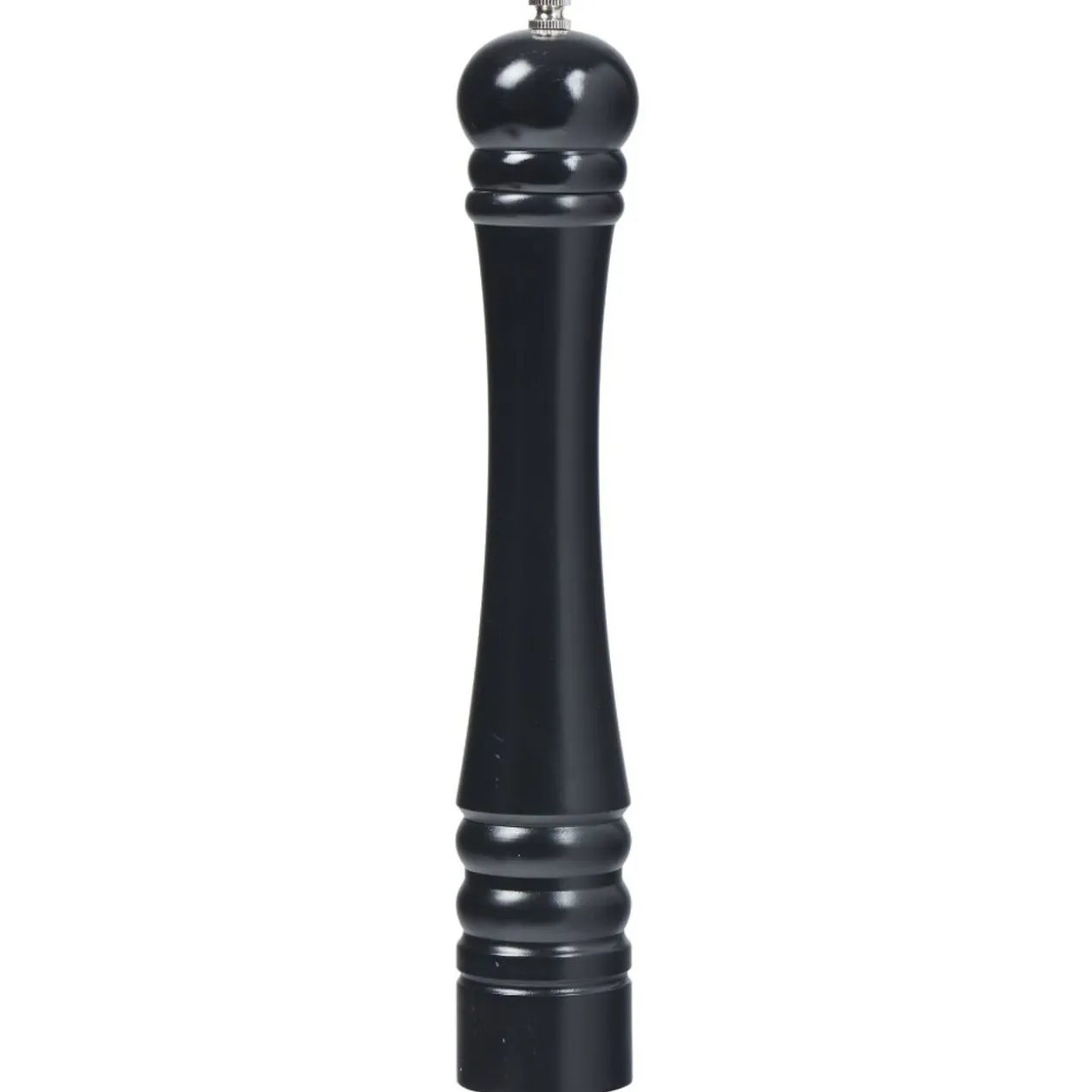 Moulin à poivre sel manuel en bois noir