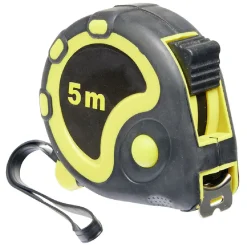 Mètre noir et jaune 5 m