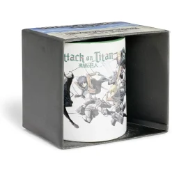 Mug Attaque des Titans vert et blanc 315ml