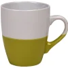 Mug bicolore blanc et vert