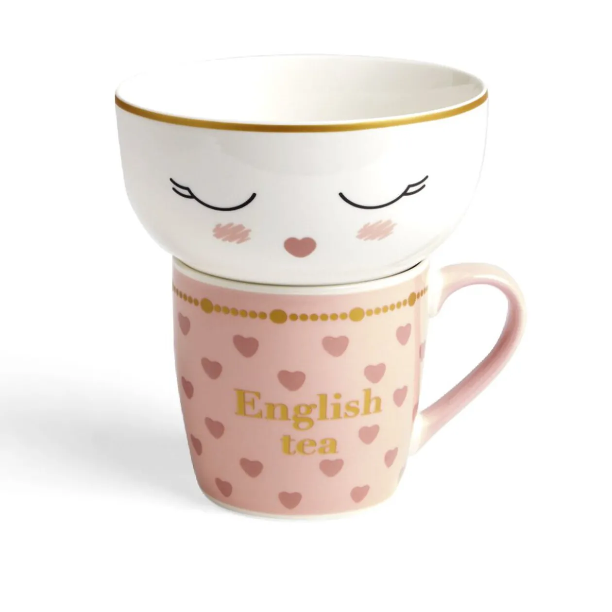 Mug 35,5cl avec bol Madame 52cl