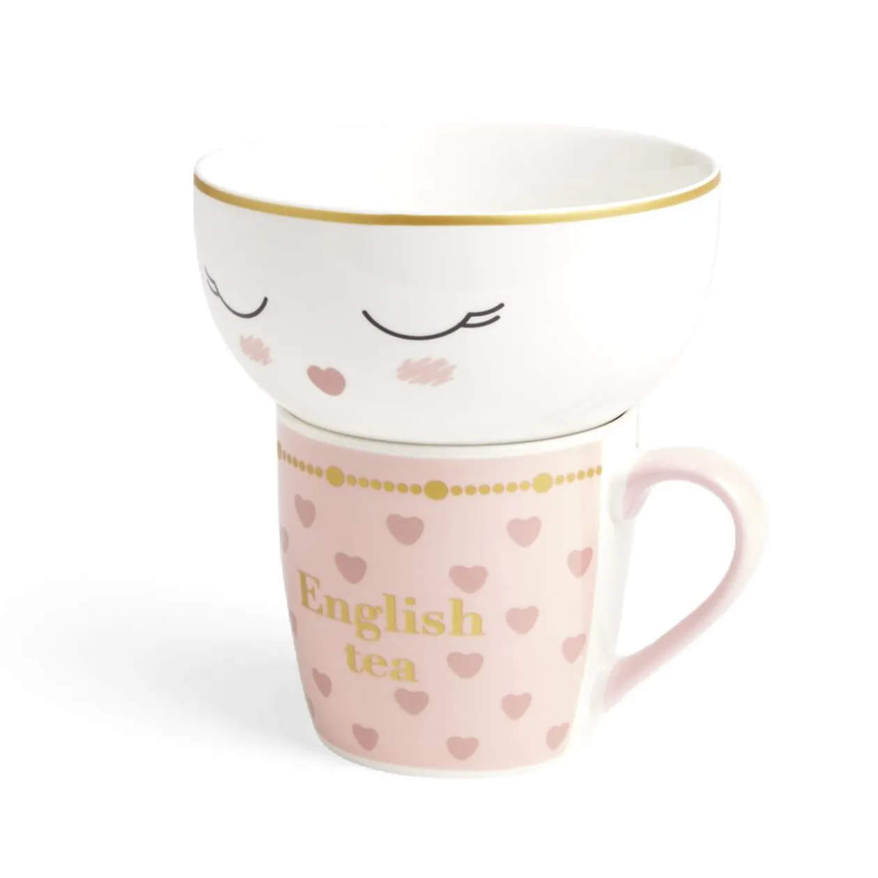 Mug 35,5cl avec bol Madame 52cl