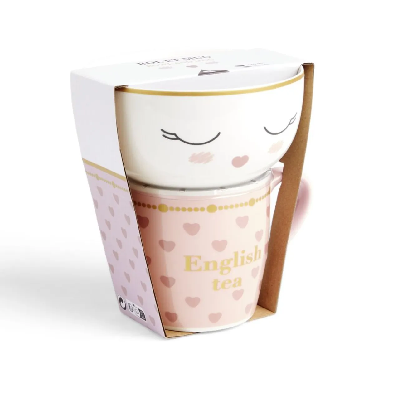 Mug 35,5cl avec bol Madame 52cl