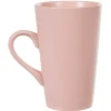 Mug conique en porcelaine rose