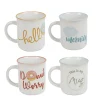 Mug design funny en faïence x4