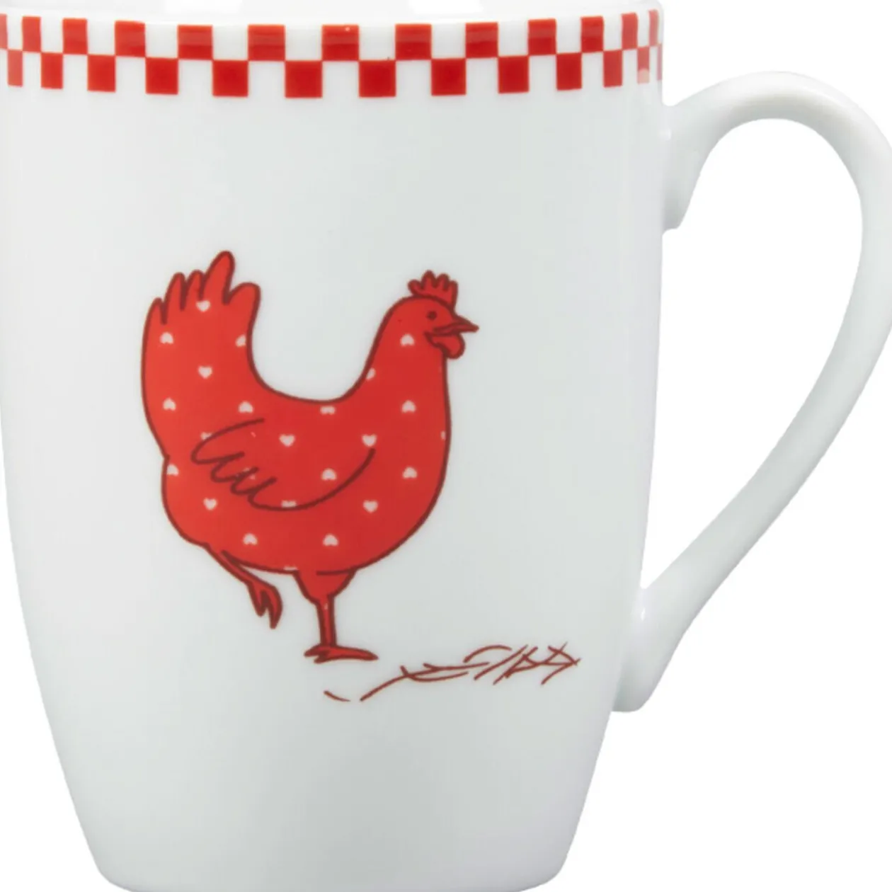 Mug design poule