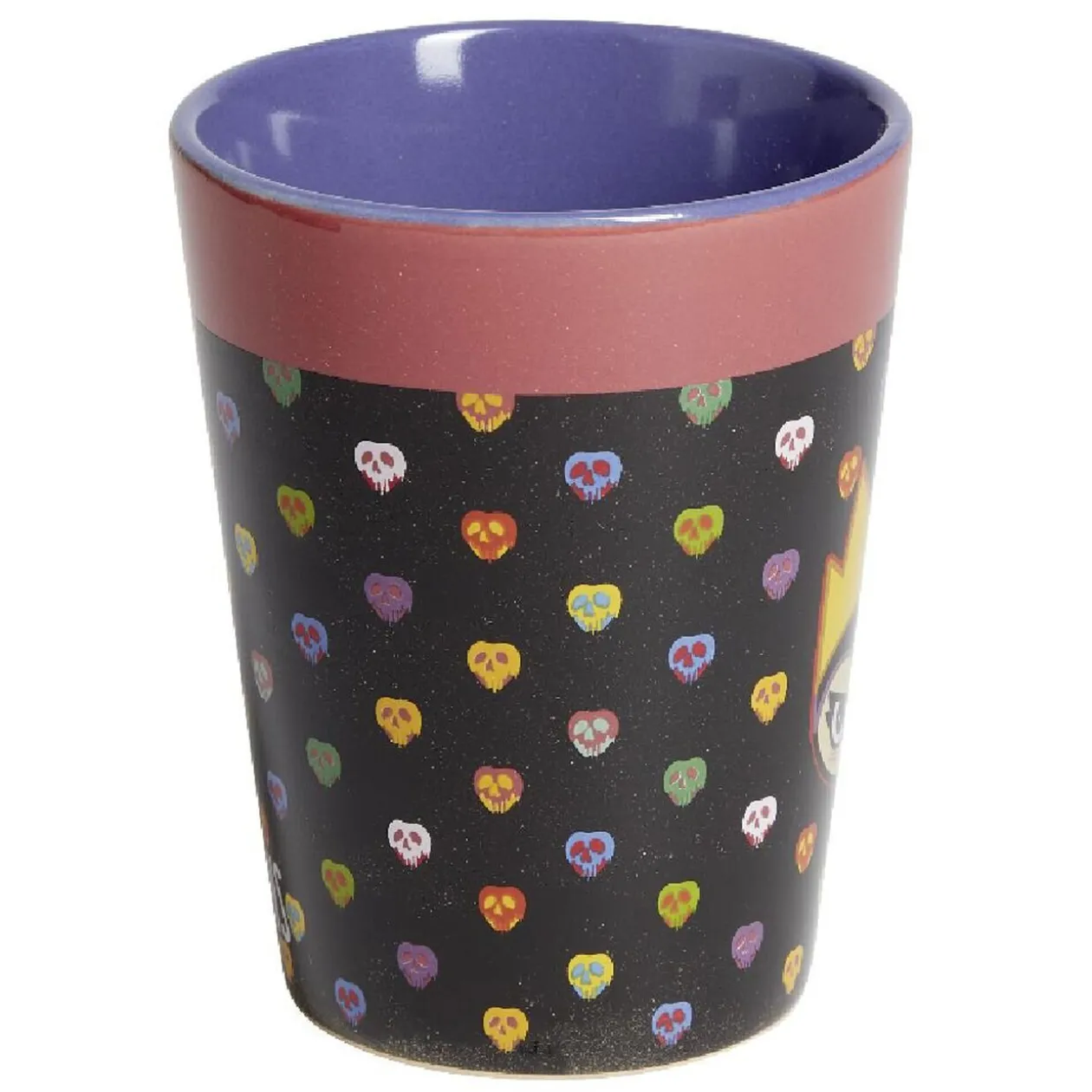 Mug Disney Villains Reine Méchante Grimhilde bleu et jaune H10,5cm