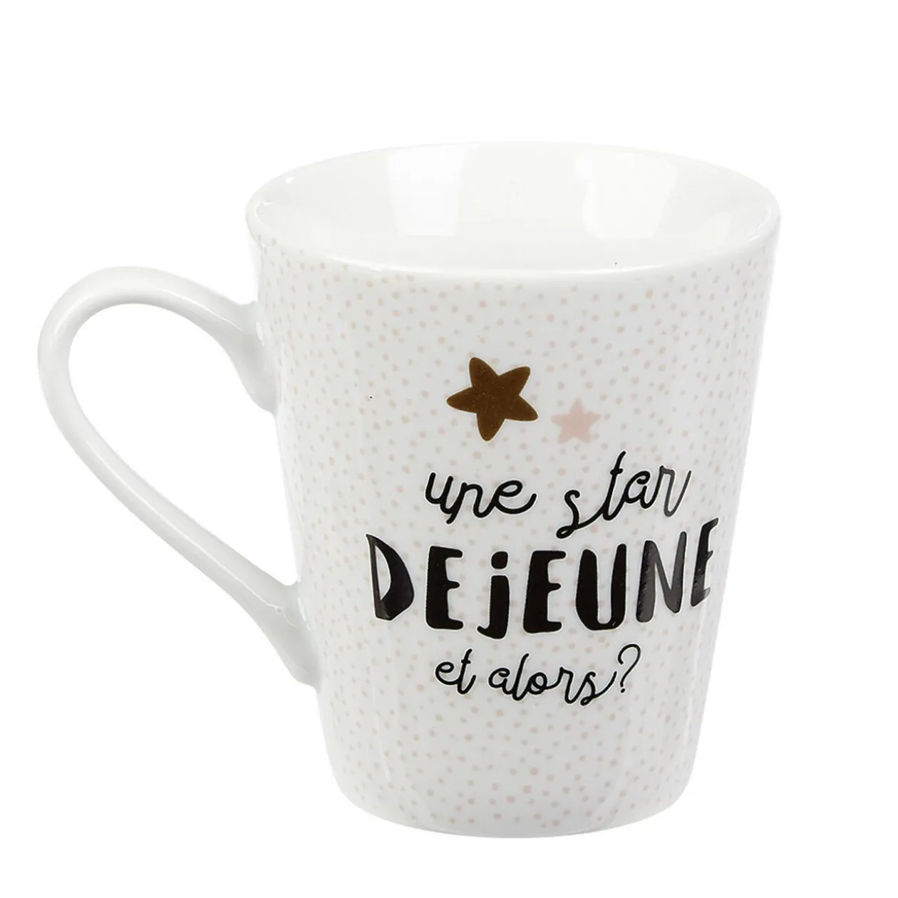 Mug en porcelaine Déjeuner de Star 27cl