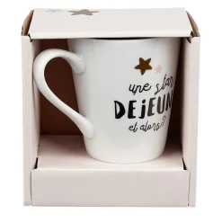 Mug en porcelaine Déjeuner de Star 27cl