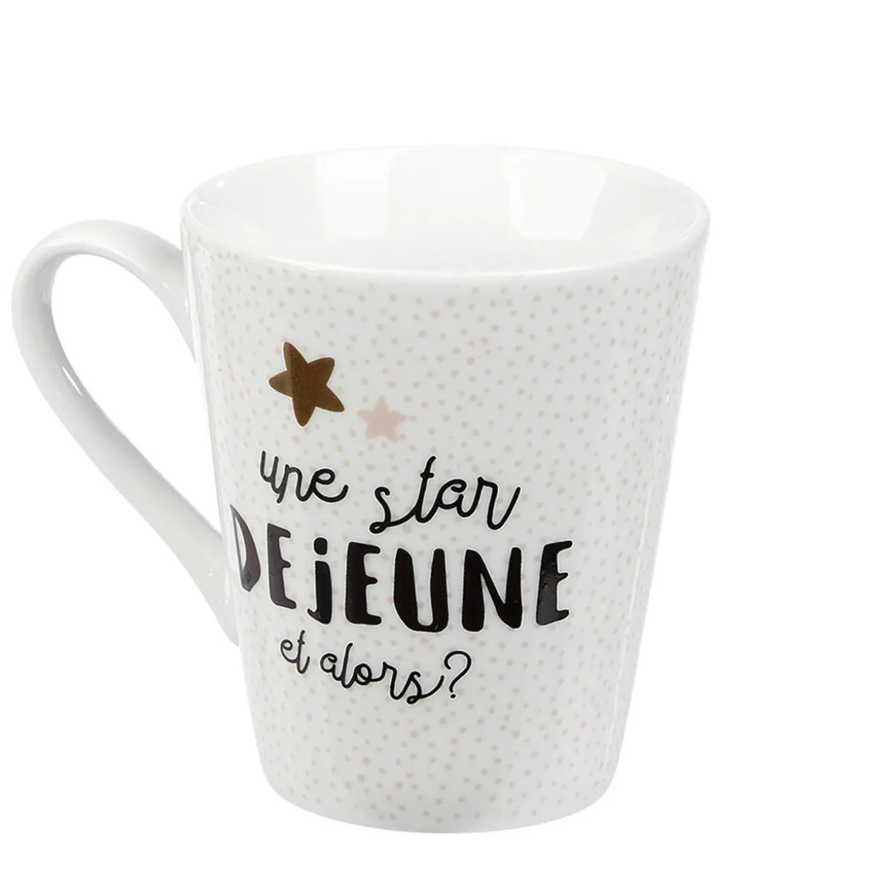 Mug en porcelaine Déjeuner de Star 27cl