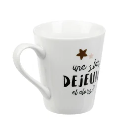 Mug en porcelaine Déjeuner de Star 27cl