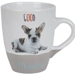 Mug faïence motif chien