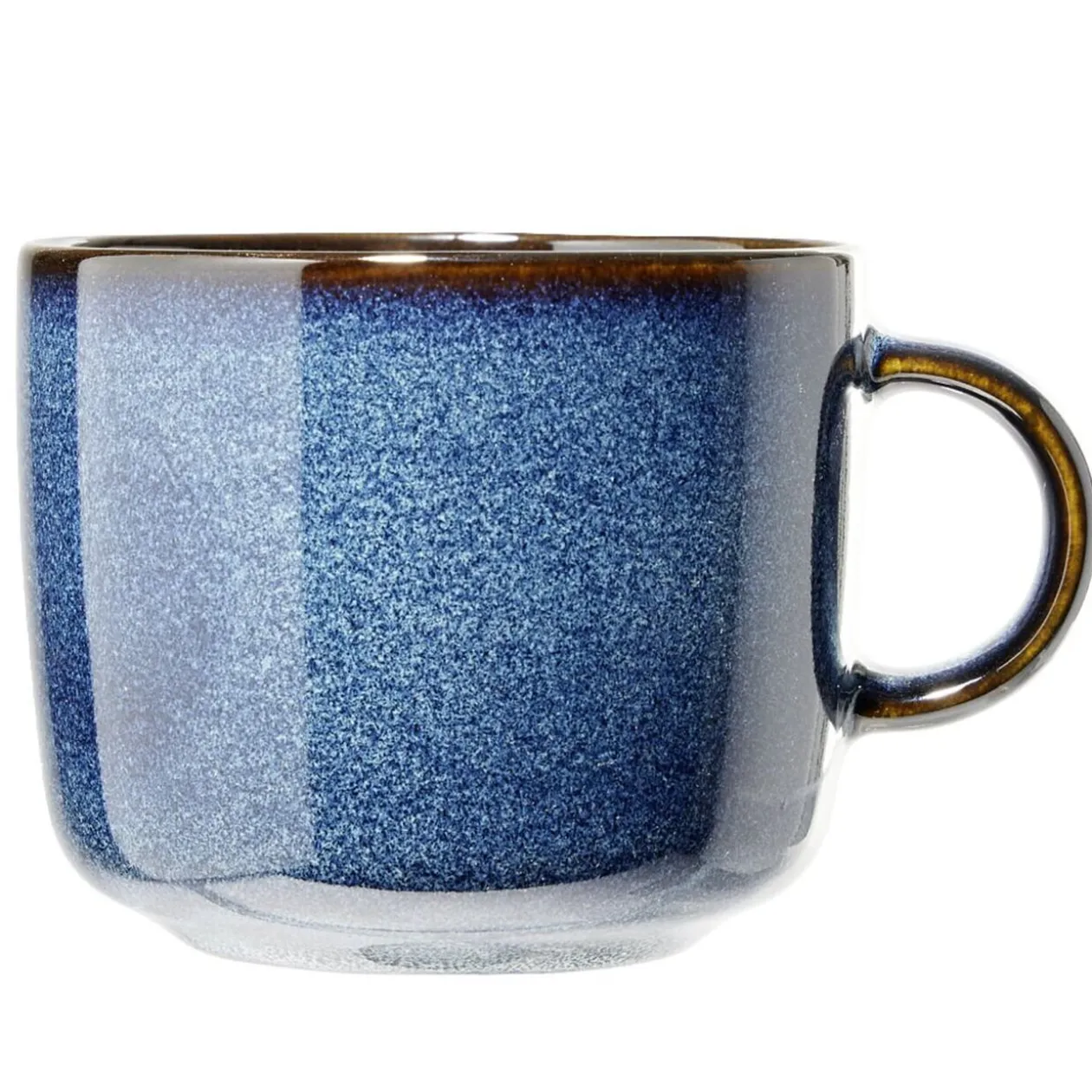 Mug émail porcelaine bleu 350ml Ø9,4xH8cm