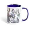 Mug My Hero Academia blanc et bleu foncé 315ml