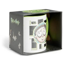 Mug Rick et Morty blanc et vert clair 315ml