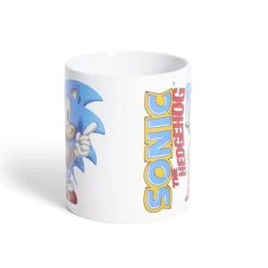 Mug Sonic blanc et bleu 315ml