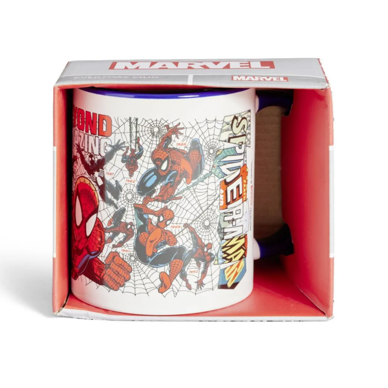 Mug Spiderman Marvel blanc et bleu 315ml