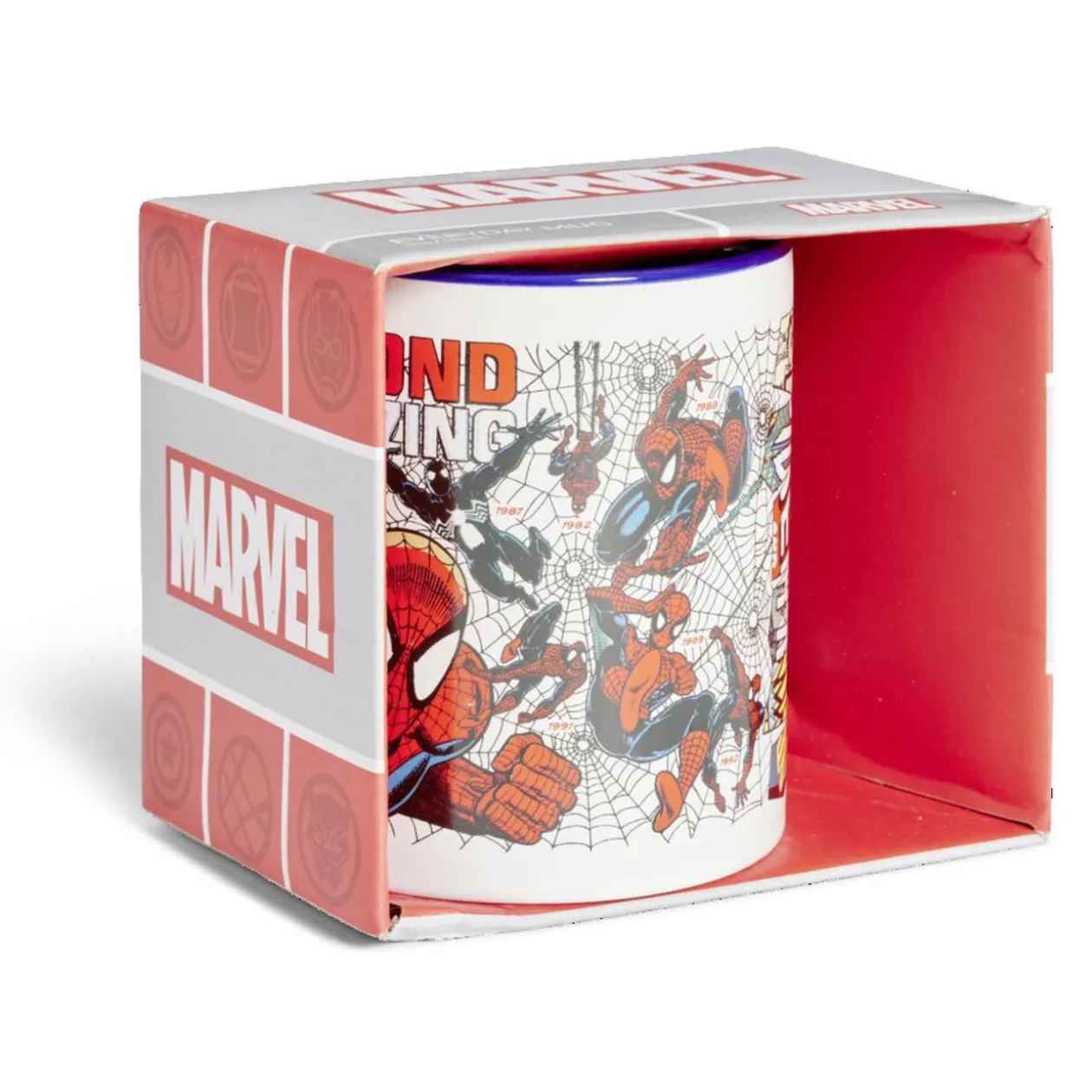 Mug Spiderman Marvel blanc et bleu 315ml