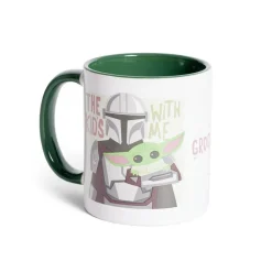 Mug Star Wars Mandalorian Storm Trooper blanc et vert 315ml