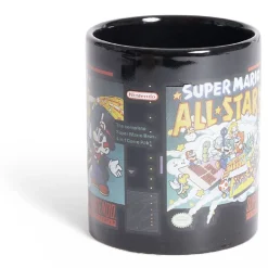 Mug Super Mario Super Nintendo All Stars vintage noir et rouge 315ml