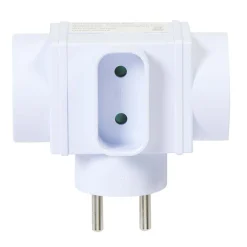 Multiprise triplite blanche