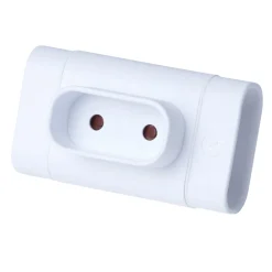 Multiprise triplite blanche