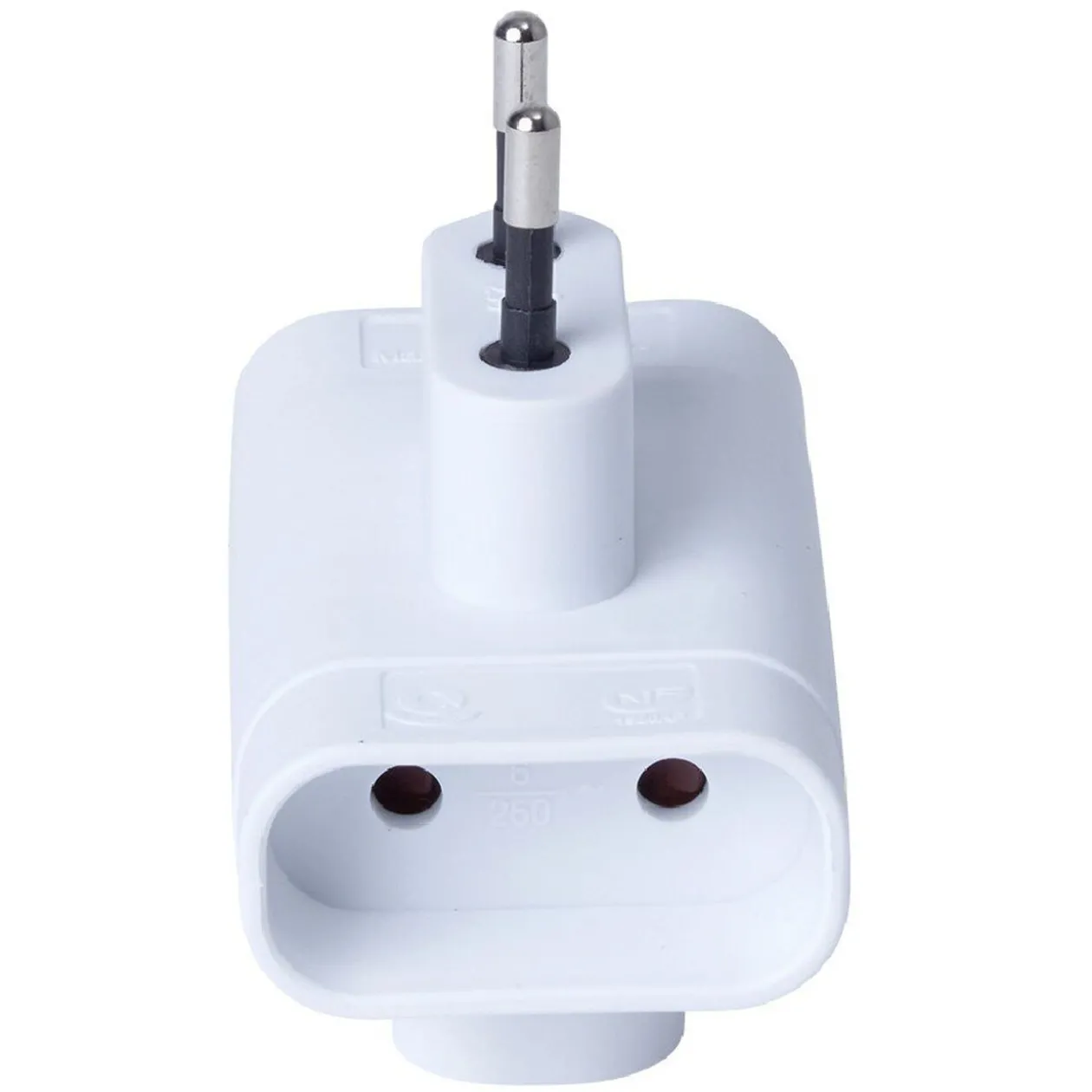 Multiprise triplite blanche 3x 6A