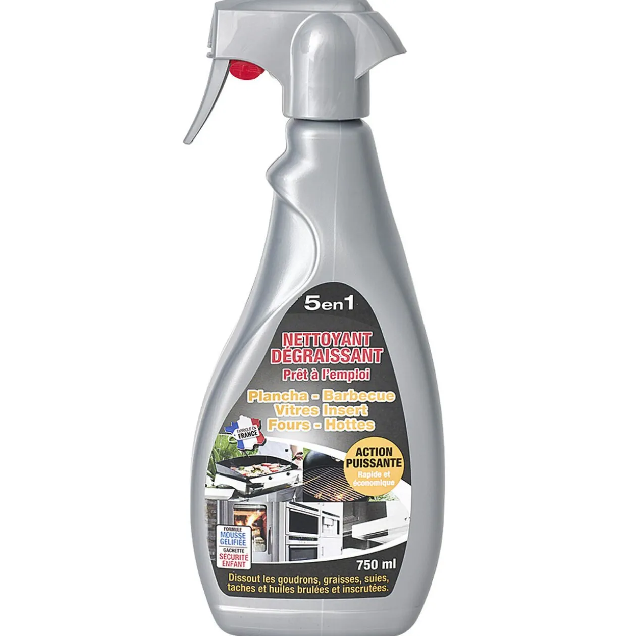 Nettoyant dégraissant plancha grill