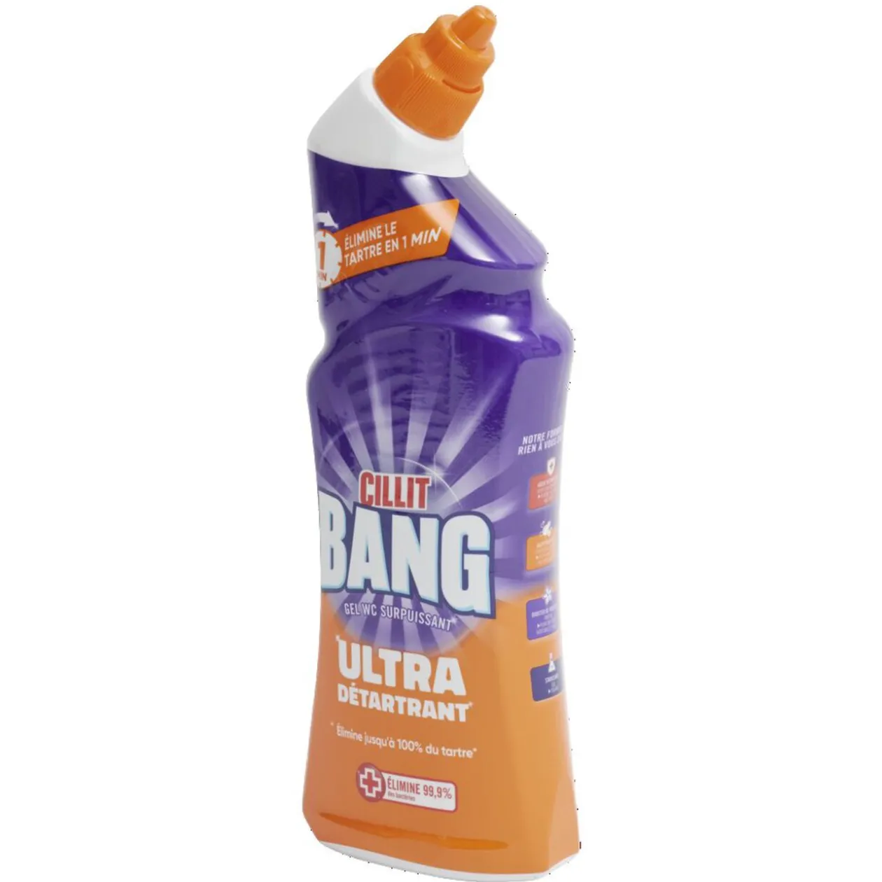 Nettoyant gel WC Cillit Bang surpuissant 750ml