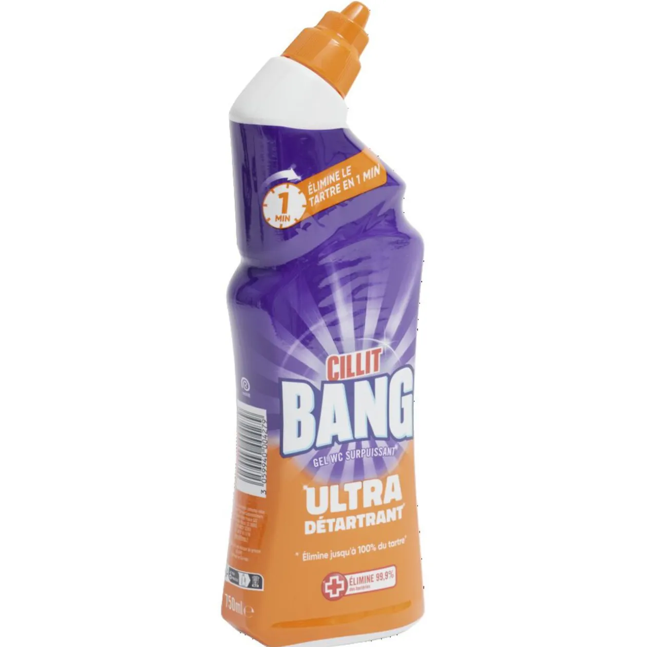 Nettoyant gel WC Cillit Bang surpuissant 750ml