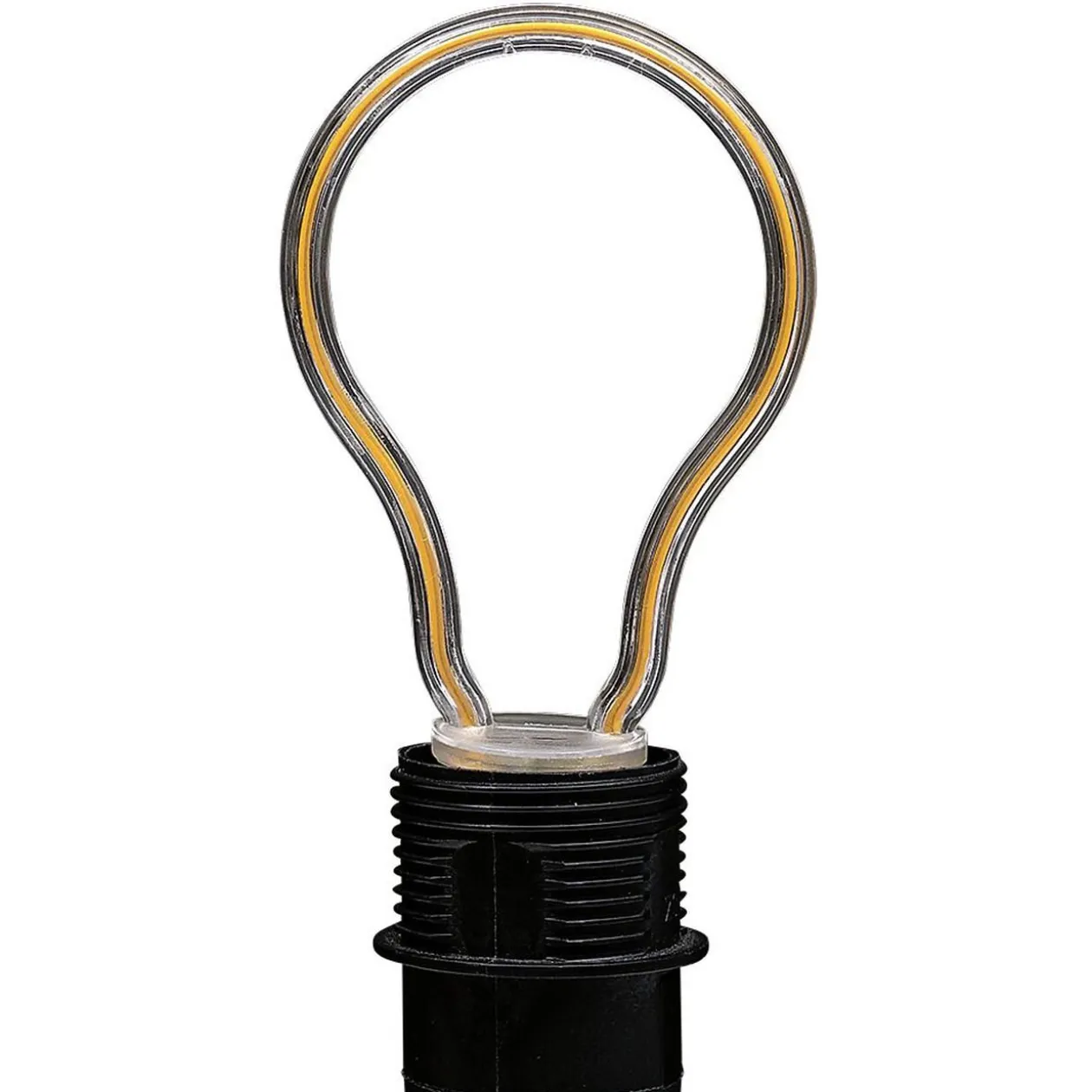 Néon forme ampoule 360 lms blanc chaud grand modèle