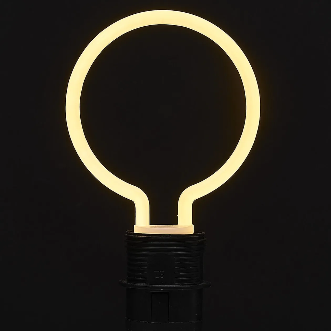 Néon forme ampoule 360 lms blanc chaud petit modèle