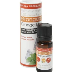 Orangeade orange menthe synergie d'huiles essentielles