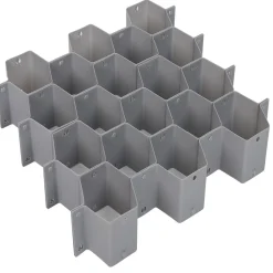 Organisateur de tiroir alvéoles clips 18 à 28 compartiments