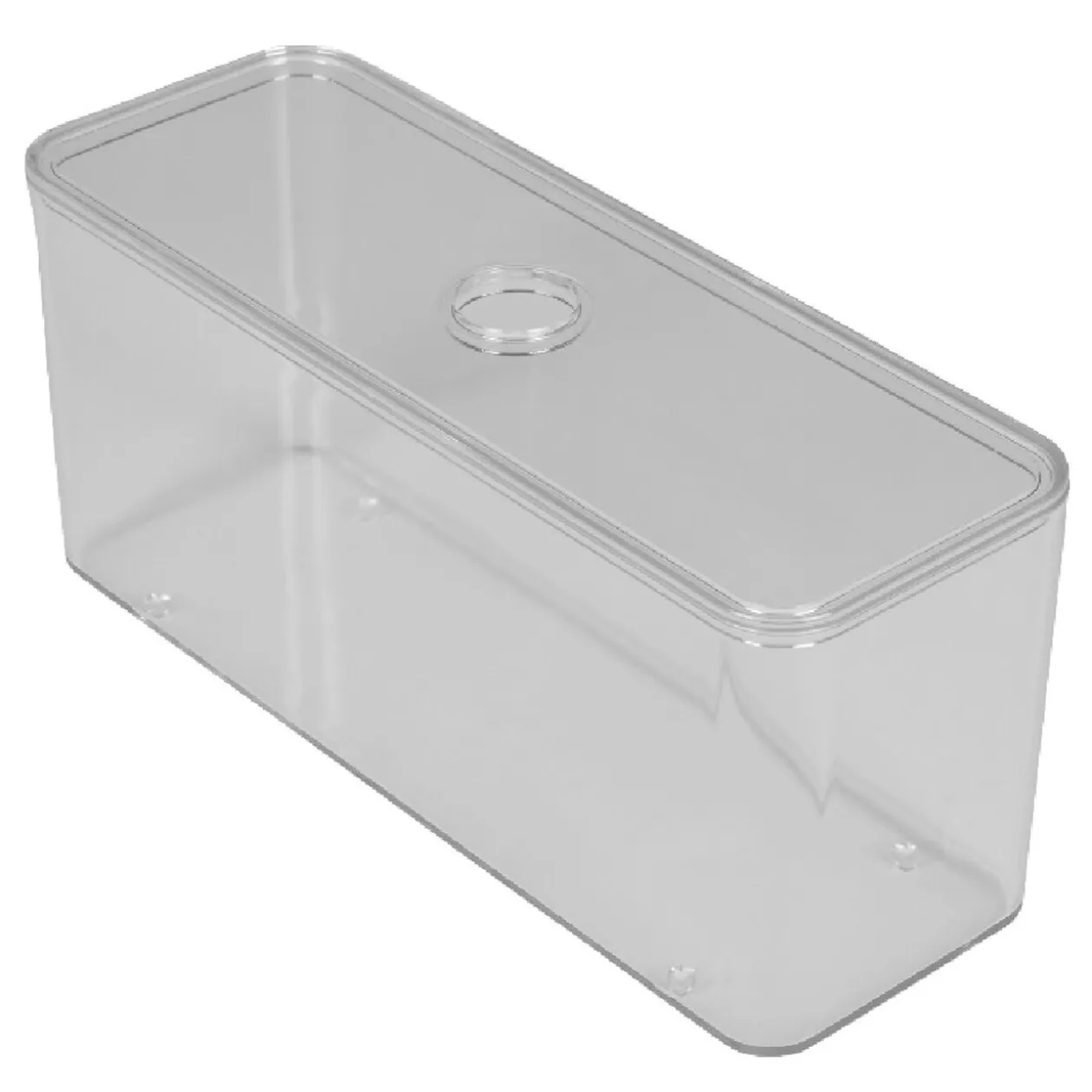 Organisateur tiroir salle de bain transparent x5