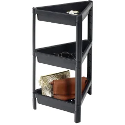 Organiseur d'angle 3 niveaux noir